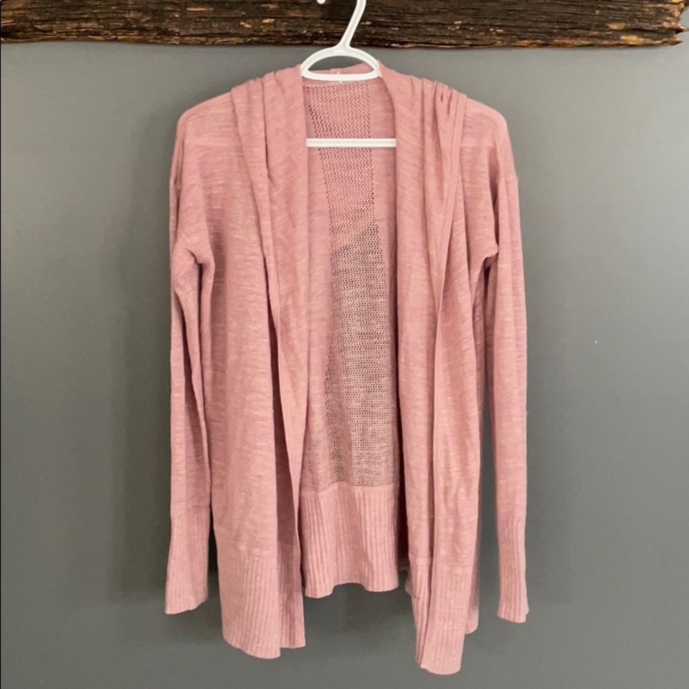 Lululemon lightweight hooded cardigan